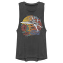 Junior's Star Wars: The Rise of Skywalker Tropical X-Wing Festival Muscle Tee