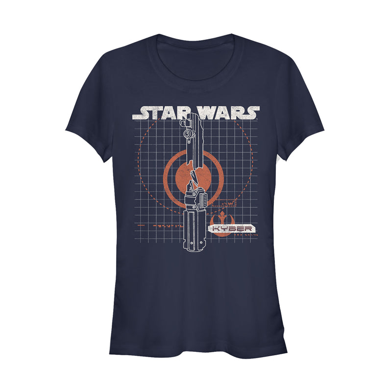 Junior's Star Wars: The Rise of Skywalker Kyber Crystal T-Shirt