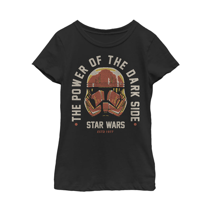 Girl's Star Wars: The Rise of Skywalker Power of Sith Trooper T-Shirt