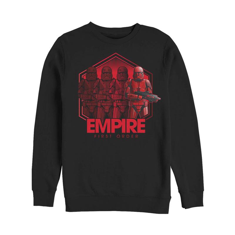 Men's Star Wars: The Rise of Skywalker Sith Trooper Reflection Sweatshirt