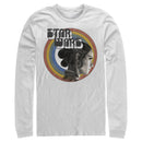 Men's Star Wars: The Rise of Skywalker Rey Vintage Rainbow Long Sleeve Shirt