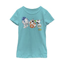 Girl's Star Wars: The Rise of Skywalker Droid Party T-Shirt