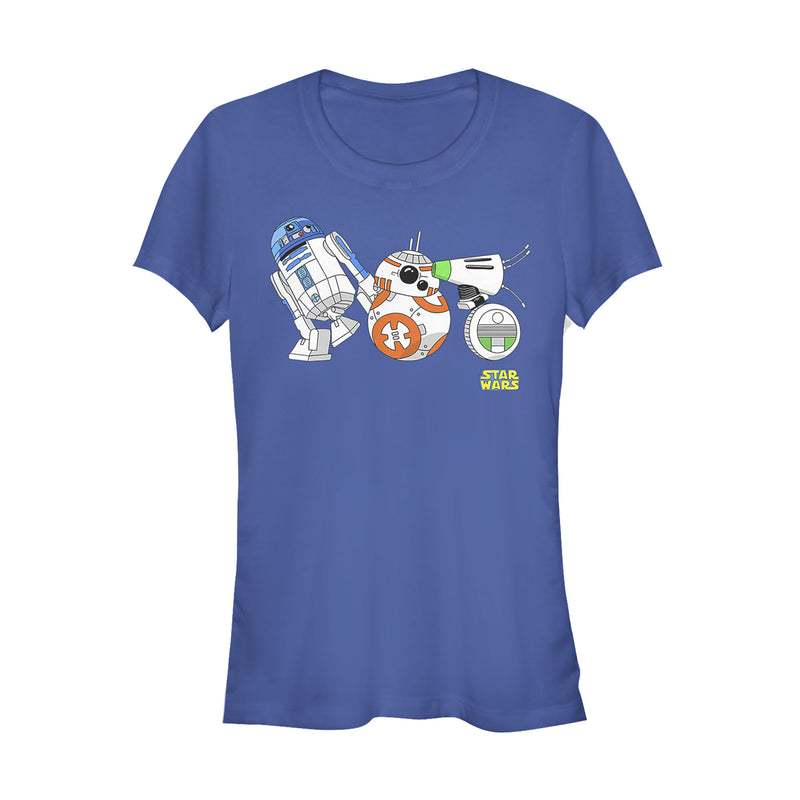 Junior's Star Wars: The Rise of Skywalker Droid Party T-Shirt