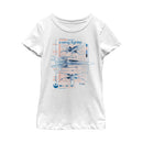 Girl's Star Wars: The Rise of Skywalker X-Wing Details T-Shirt