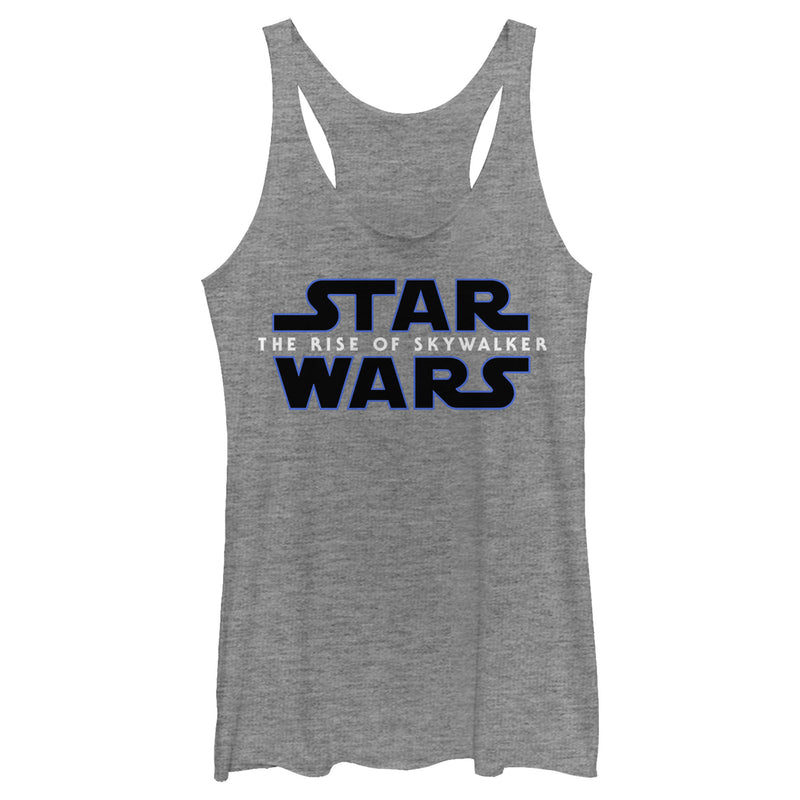 Women's Star Wars: The Rise of Skywalker Classic Logo Racerback Tank Top