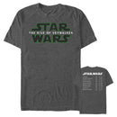 Men's Star Wars: The Rise of Skywalker Movie List T-Shirt