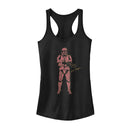 Junior's Star Wars: The Rise of Skywalker Sith Trooper Villain Racerback Tank Top