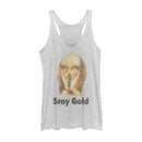 Women's Star Wars: The Rise of Skywalker C-3PO Stay Gold Racerback Tank Top