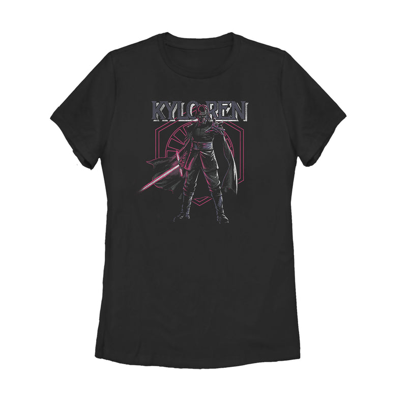 Women's Star Wars: The Rise of Skywalker Kylo Ren Emblem T-Shirt