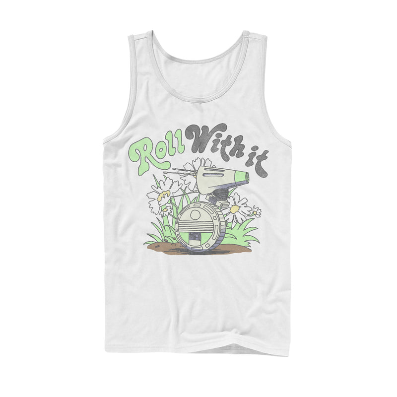 Men's Star Wars: The Rise of Skywalker D-0 Roll With It Tank Top