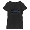 Girl's Star Wars: The Rise of Skywalker Starry Logo T-Shirt