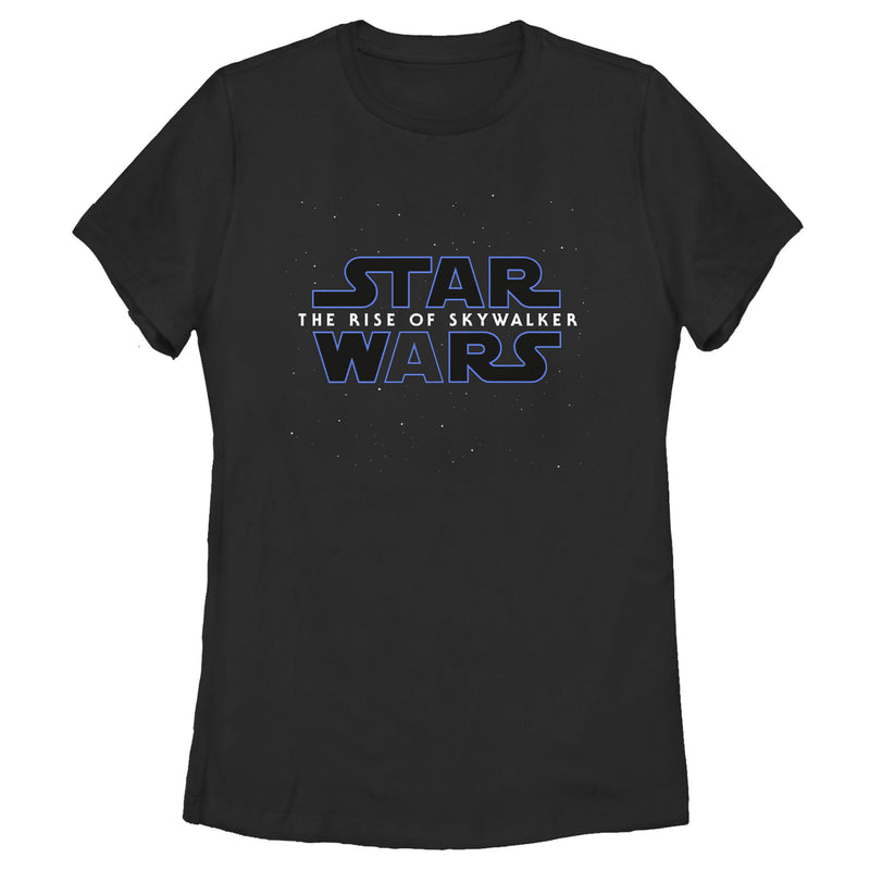 Women's Star Wars: The Rise of Skywalker Starry Logo T-Shirt