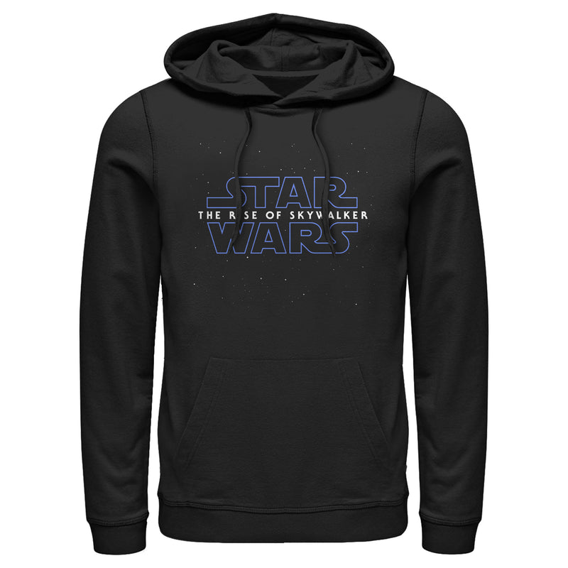 Men's Star Wars: The Rise of Skywalker Starry Logo Pull Over Hoodie
