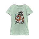 Girl's Star Wars: The Rise of Skywalker BB-8 Lighter T-Shirt