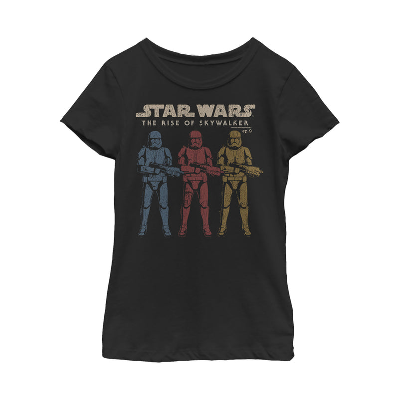 Girl's Star Wars: The Rise of Skywalker Stormtrooper Reflection T-Shirt