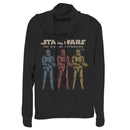 Junior's Star Wars: The Rise of Skywalker Stormtrooper Reflection Cowl Neck Sweatshirt