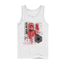 Men's Star Wars: The Rise of Skywalker Sith Trooper Schematic Villain Tank Top