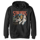Boy's Star Wars: The Rise of Skywalker Retro Collage Pull Over Hoodie