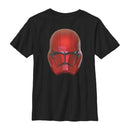 Boy's Star Wars: The Rise of Skywalker Sith Trooper Helmet T-Shirt