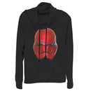 Junior's Star Wars: The Rise of Skywalker Sith Trooper Helmet Cowl Neck Sweatshirt