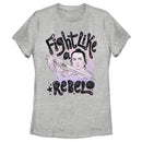 Women's Star Wars: The Rise of Skywalker Rey Fight Like a Rebel T-Shirt