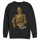 Men's Star Wars: The Rise of Skywalker C-3PO Stay Golden Sweatshirt