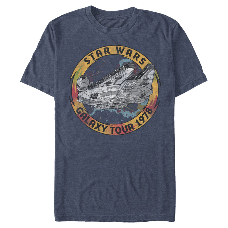 Men's Star Wars: The Rise of Skywalker Vintage Galaxy Tour T-Shirt