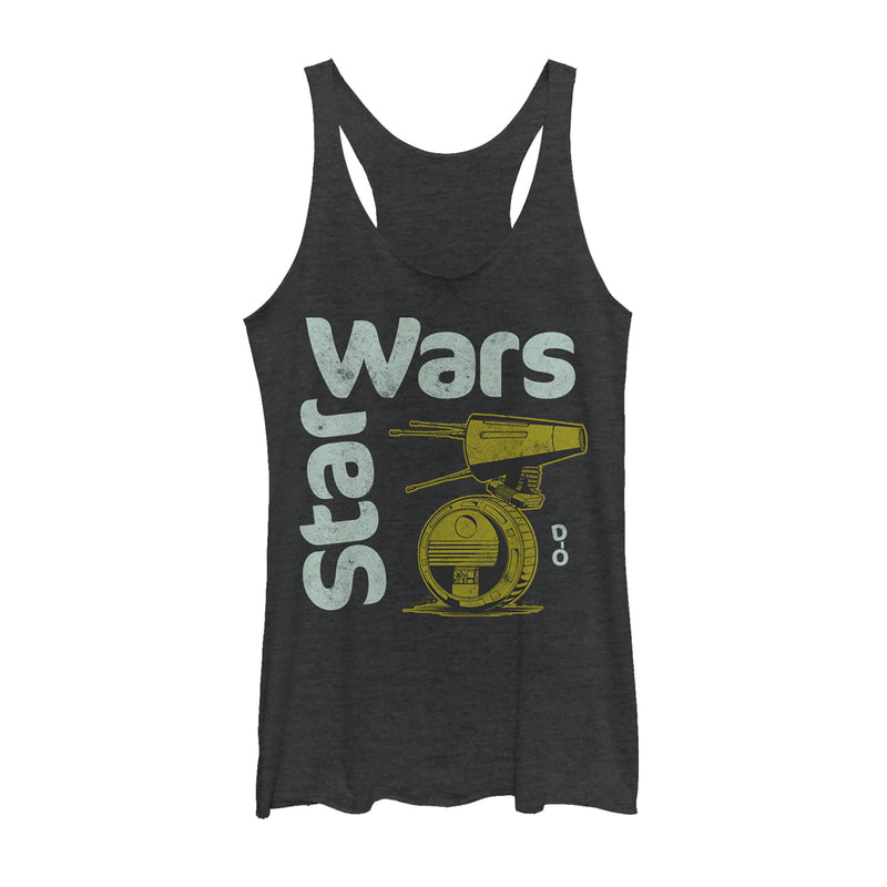 Women's Star Wars: The Rise of Skywalker D-0 Roll Racerback Tank Top