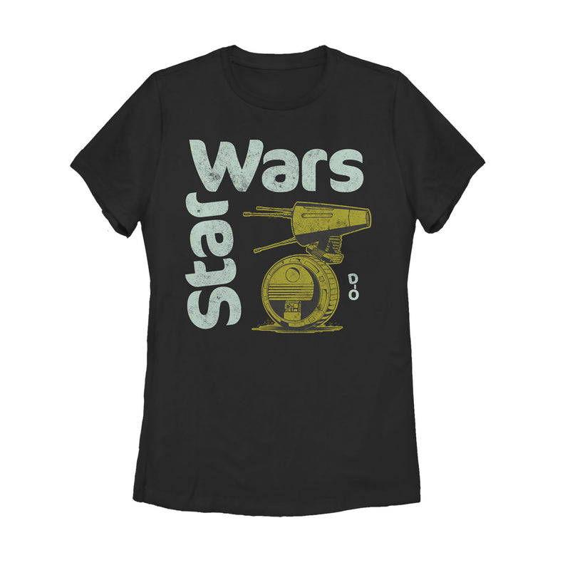 Women's Star Wars: The Rise of Skywalker D-0 Roll T-Shirt