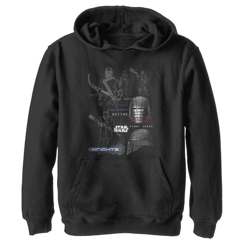 Boy's Star Wars: The Rise of Skywalker Knights of Ren Warrior Pull Over Hoodie