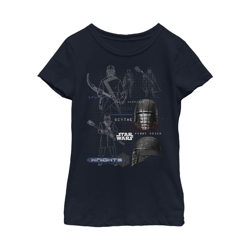 Girl's Star Wars: The Rise of Skywalker Knights of Ren Warrior T-Shirt