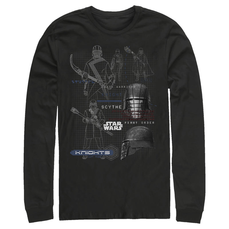 Men's Star Wars: The Rise of Skywalker Knights of Ren Warrior Long Sleeve Shirt