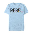 Men's Star Wars: The Rise of Skywalker Rebel Text T-Shirt