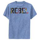 Boy's Star Wars: The Rise of Skywalker Rebel Text Performance Tee