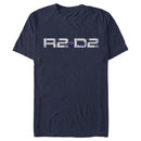 Men's Star Wars: The Rise of Skywalker R2-D2 Text T-Shirt