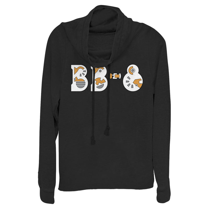 Junior's Star Wars: The Rise of Skywalker BB-8 Gear Cowl Neck Sweatshirt