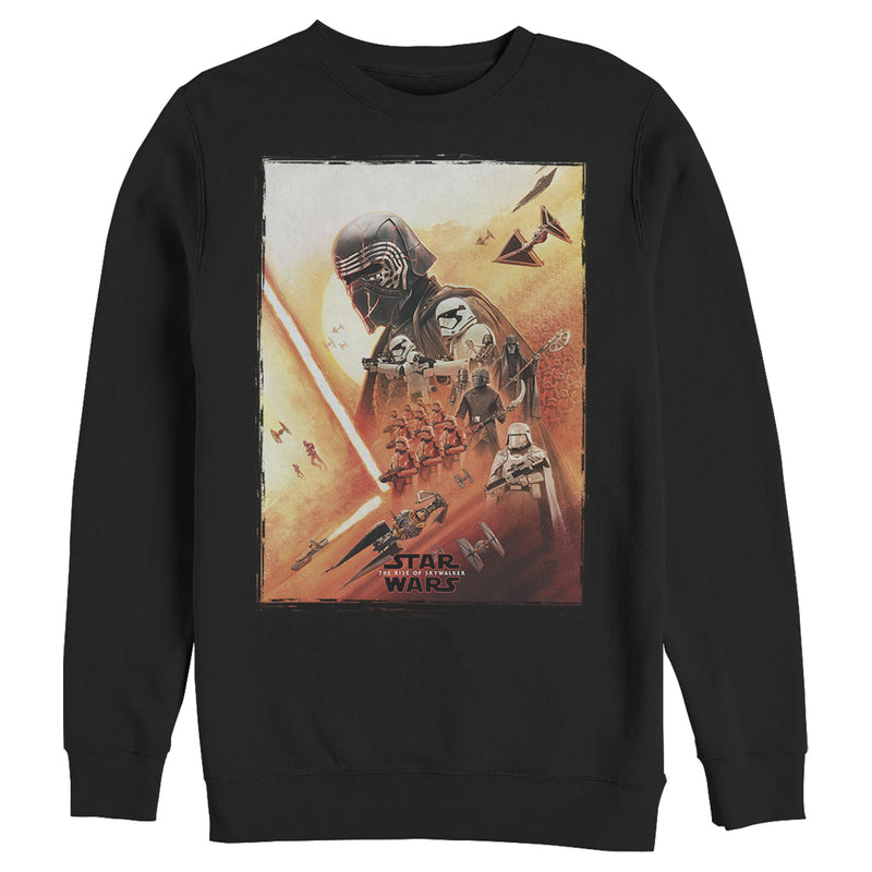 Men's Star Wars: The Rise of Skywalker Kylo Poster Sweatshirt