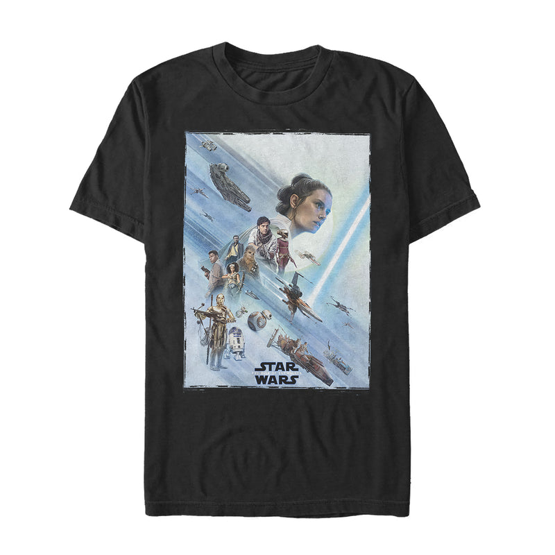 Men's Star Wars: The Rise of Skywalker Rey Poster T-Shirt