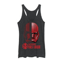 Women's Star Wars: The Rise of Skywalker Sith Trooper Dual Helmet Racerback Tank Top