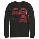 Men's Star Wars: The Rise of Skywalker Sith Trooper Panels Long Sleeve Shirt