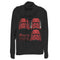 Junior's Star Wars: The Rise of Skywalker Sith Trooper Panels Cowl Neck Sweatshirt