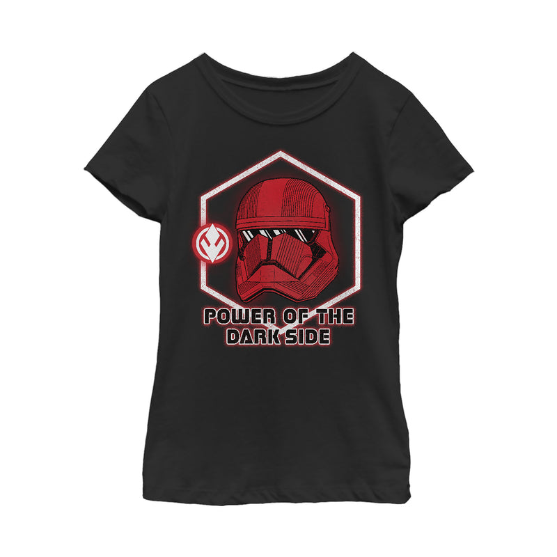 Girl's Star Wars: The Rise of Skywalker Sith Trooper Power T-Shirt