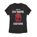 Women's Star Wars: The Rise of Skywalker Halloween Sith Trooper Costume T-Shirt