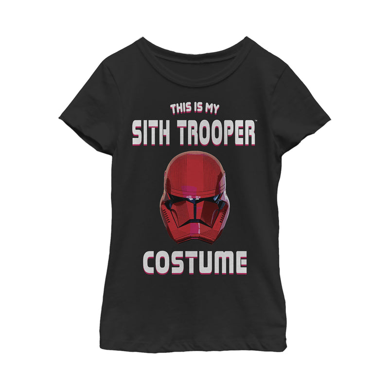 Girl's Star Wars: The Rise of Skywalker Halloween Sith Trooper Costume T-Shirt