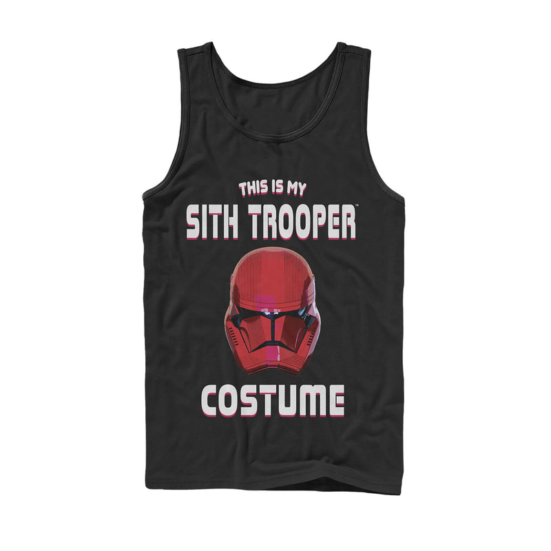 Men's Star Wars: The Rise of Skywalker Halloween Sith Trooper Costume Tank Top