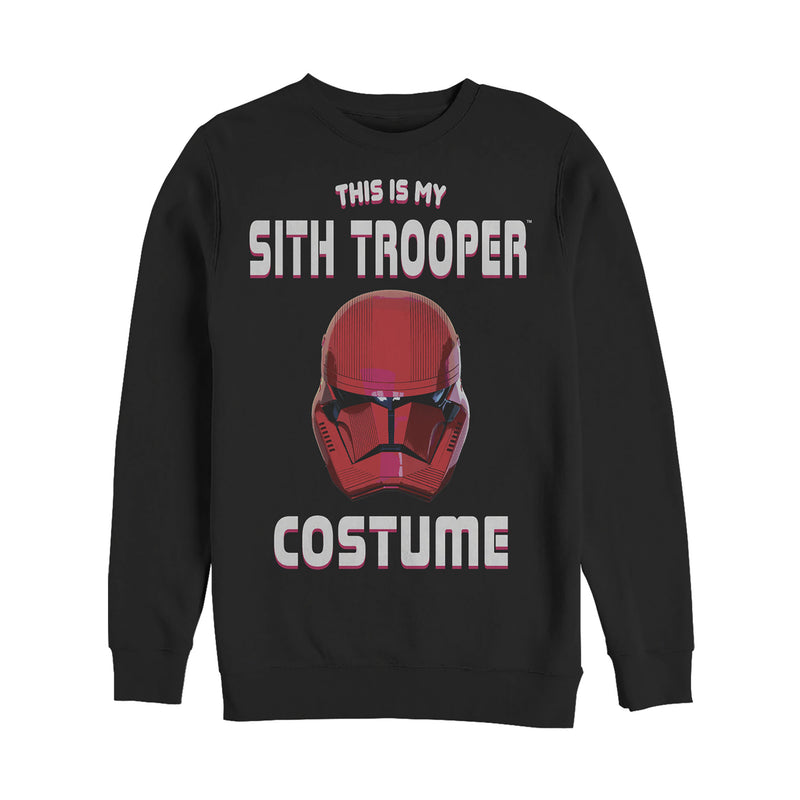 Men's Star Wars: The Rise of Skywalker Halloween Sith Trooper Costume Sweatshirt