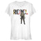 Junior's Star Wars: The Rise of Skywalker Rebel Rose T-Shirt