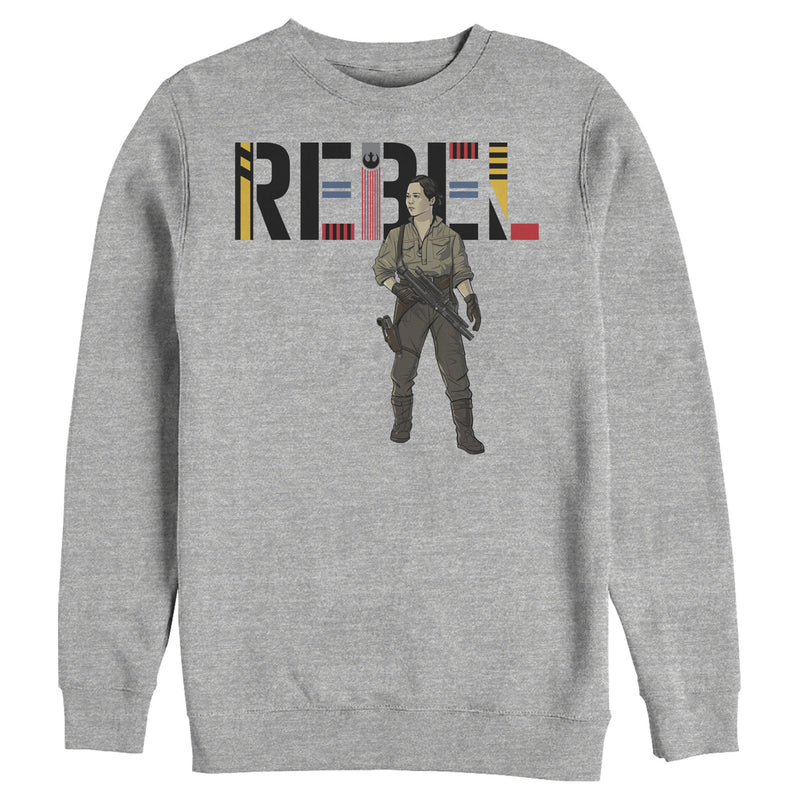 Men's Star Wars: The Rise of Skywalker Rebel Rose Sweatshirt