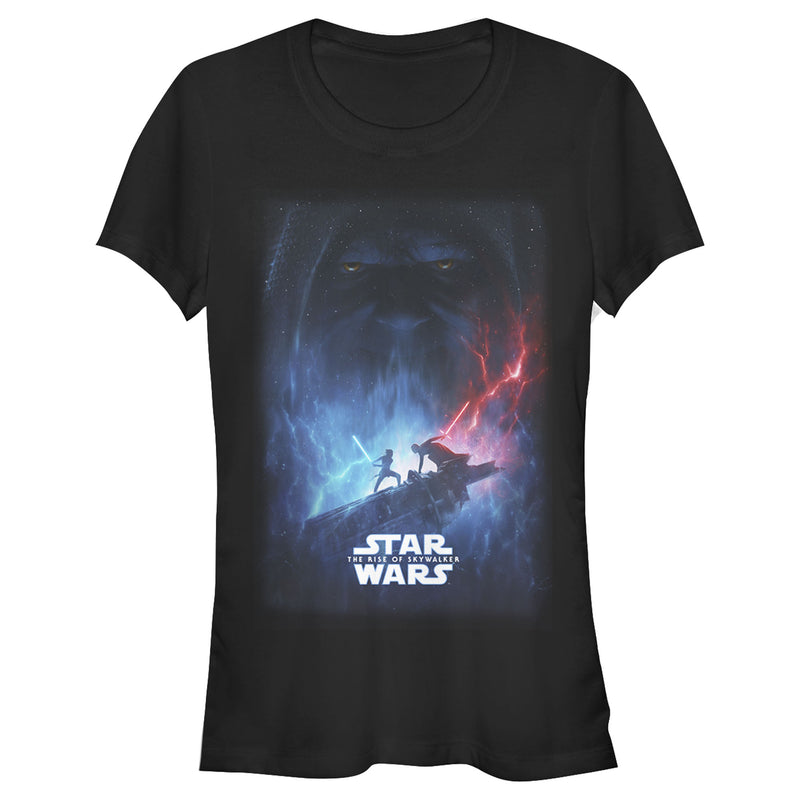 Junior's Star Wars: The Rise of Skywalker Palpatine Looming T-Shirt