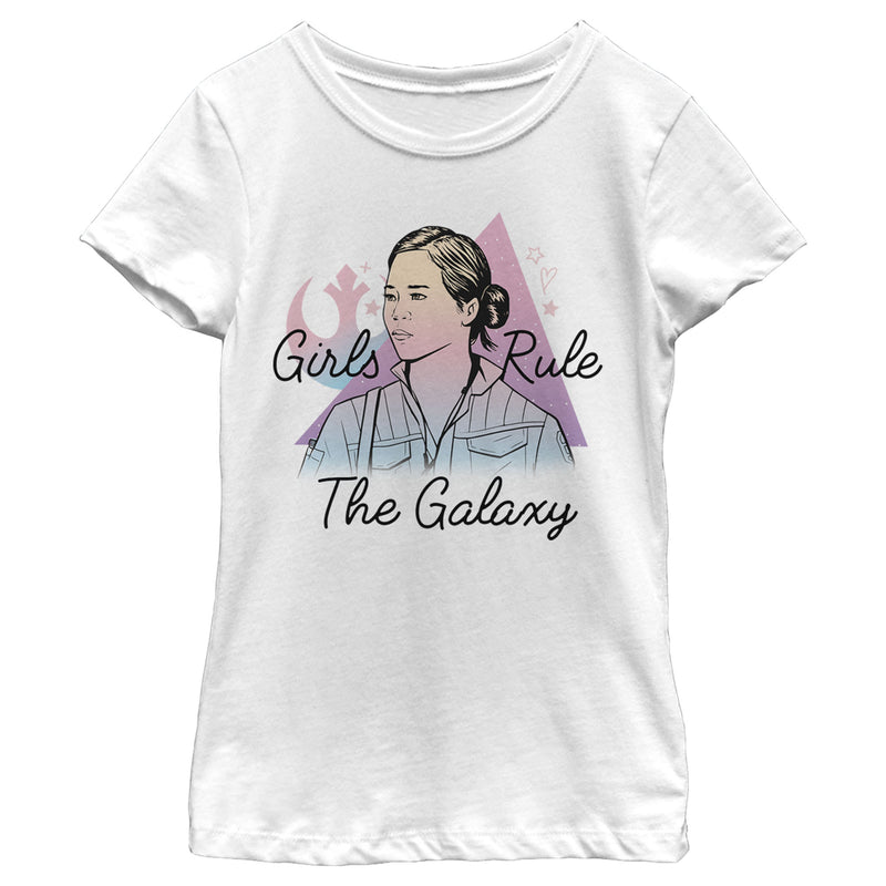 Girl's Star Wars: The Rise of Skywalker Rose Girls Rule T-Shirt